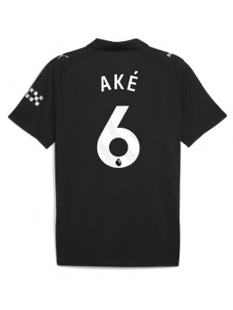 Billige Manchester City Nathan Ake #6 Bortedrakt 2025-26 Kortermet